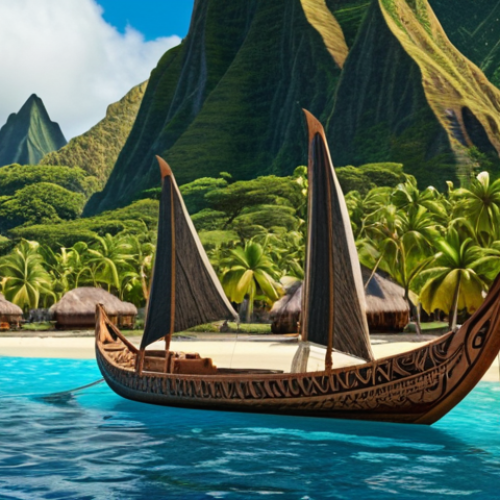 Image Prompt 1: Ancient Polynesian Harmony**