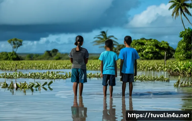 바다와 '.tv' 도메인으로 지켜가는 투발루 사람들의 놀라운 생계 전략 4 투발루 주요 산업과 생계 관련 이미지 2